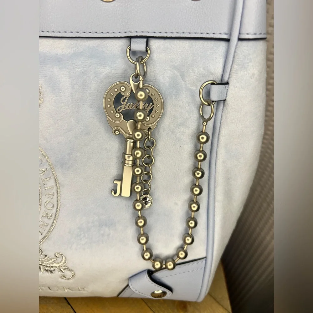 Juicy Couture Blue Star Classic Juicy Lover Tote - Picture 9 of 10